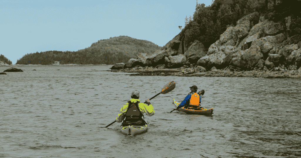 ken whiting and tour guide in Bas-Saint-Laurent, Québec