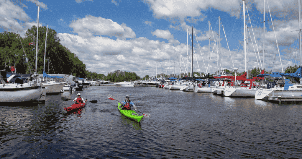 ken whiting and tour guide kayaking in quebec authentique