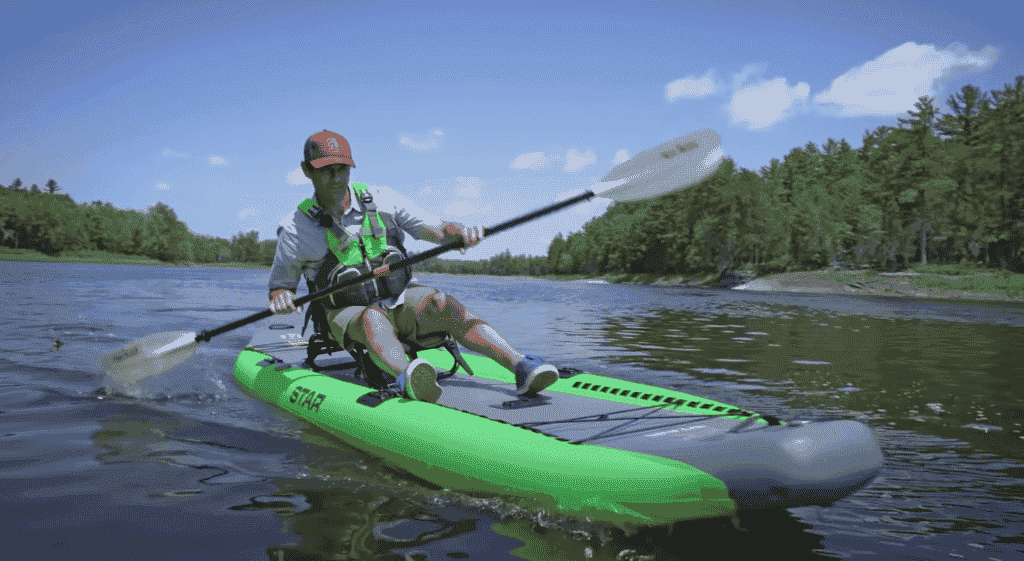 Rival inflatable kayak