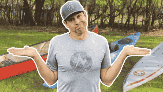 how to choose between a kayak canoe or sup stand up paddle board for water sports