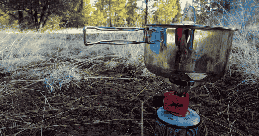 backpacking gear from walmart cook stove