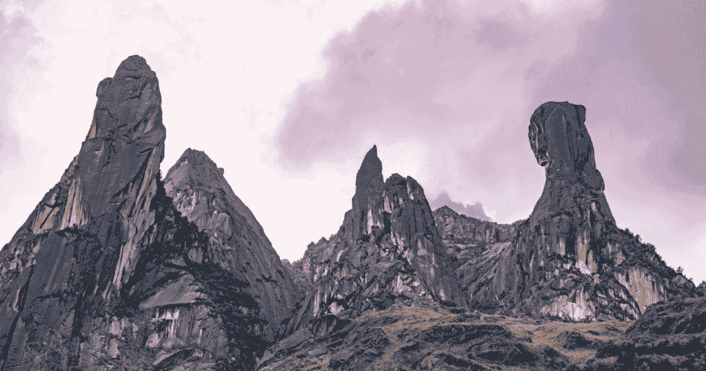 Inca Trail mountains in cusco region of peru backpacking and hiking destinations