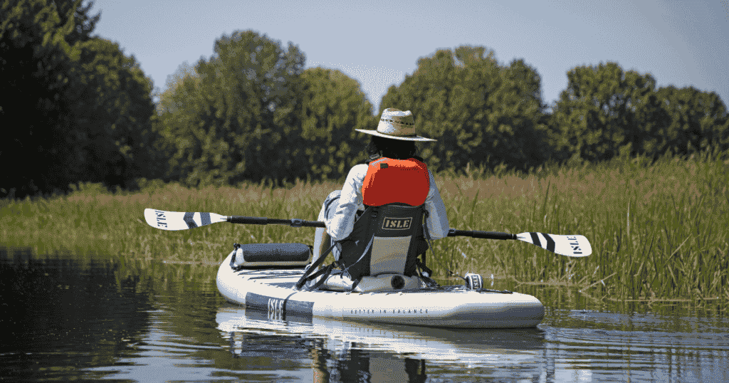 isle switch kayaking stand up paddleboard combo