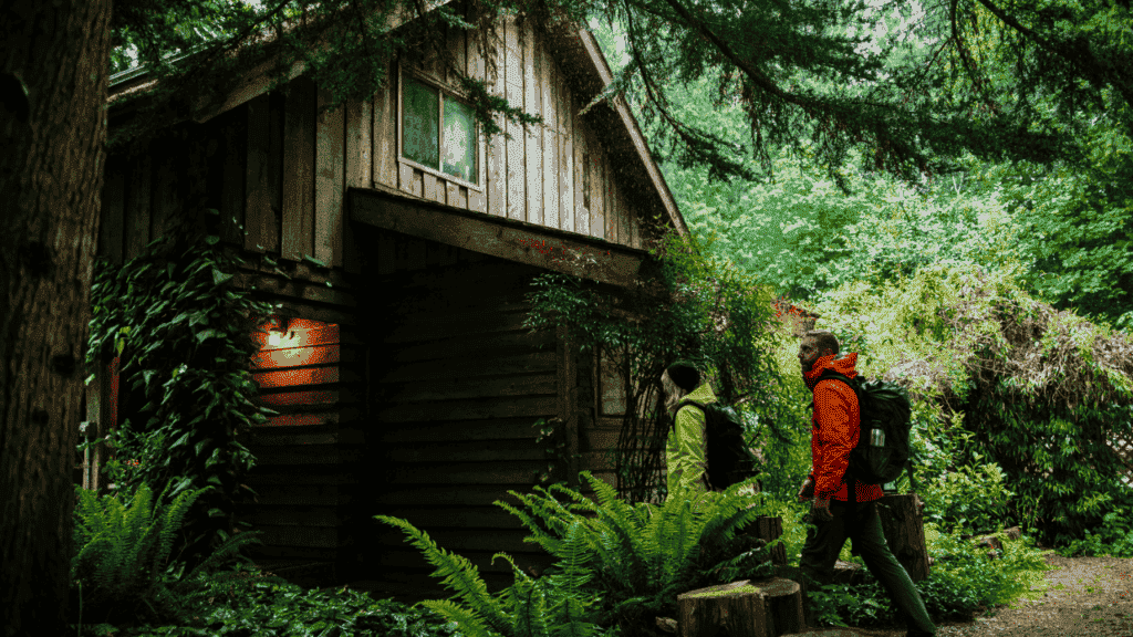 backpacking southern gulf islands of bc hobbit home eric hanson backpackingtv