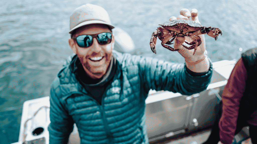 backpacking southern gulf islands of bc fishing crab pots prawn pots