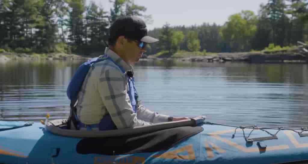 how do you get in and out of the kayak
