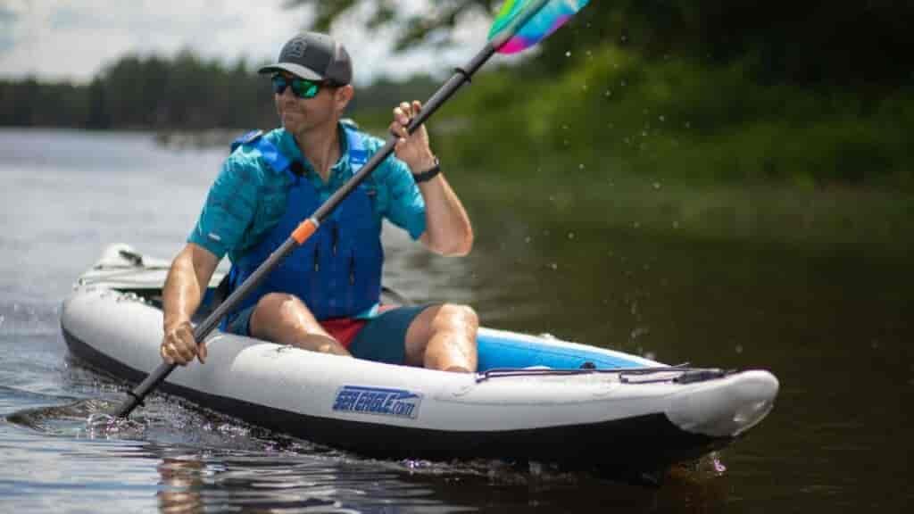 Sea Eagle 385ft Fast Track is the best all around portable kayak for 2022