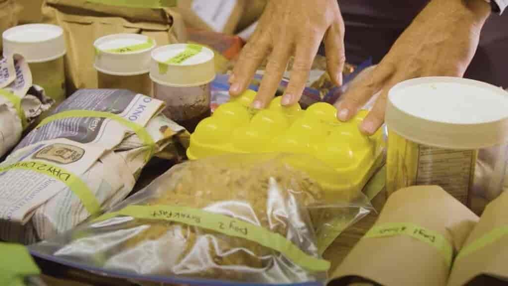 Canoe camping tip: for canoe trips I like to bring eggs in hard plastic egg cartons