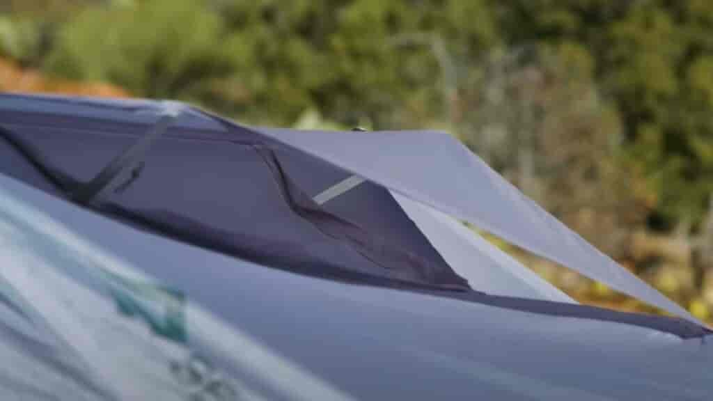 Ventilation point of the Telos