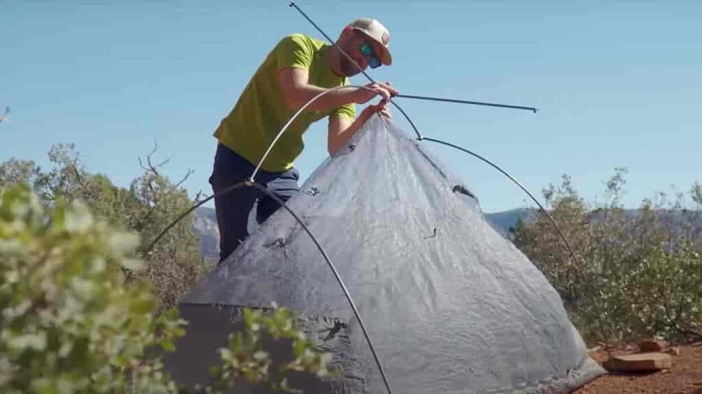 Sea to Summit Telos is a very high tent for its class