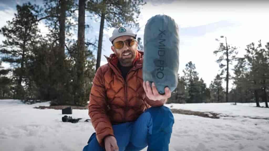 lightweight backpacking tent weighs a pound!