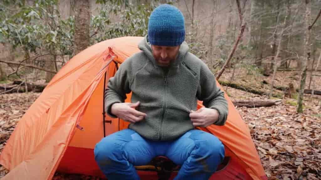 Fleece is a go to layer to add warmth as the night arrives