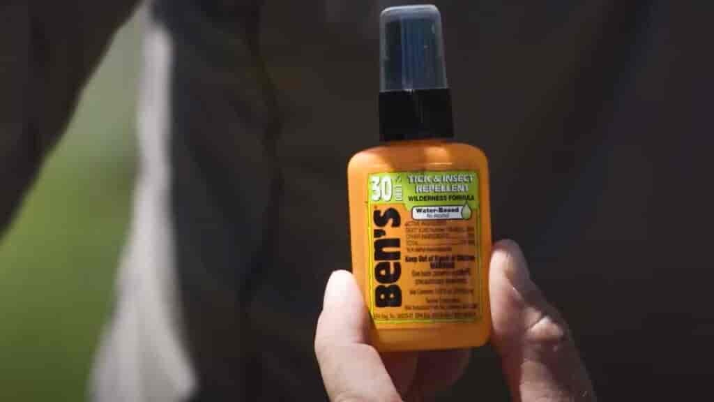 How to keep bugs away when camping Deet - the higher the % the longer it lasts