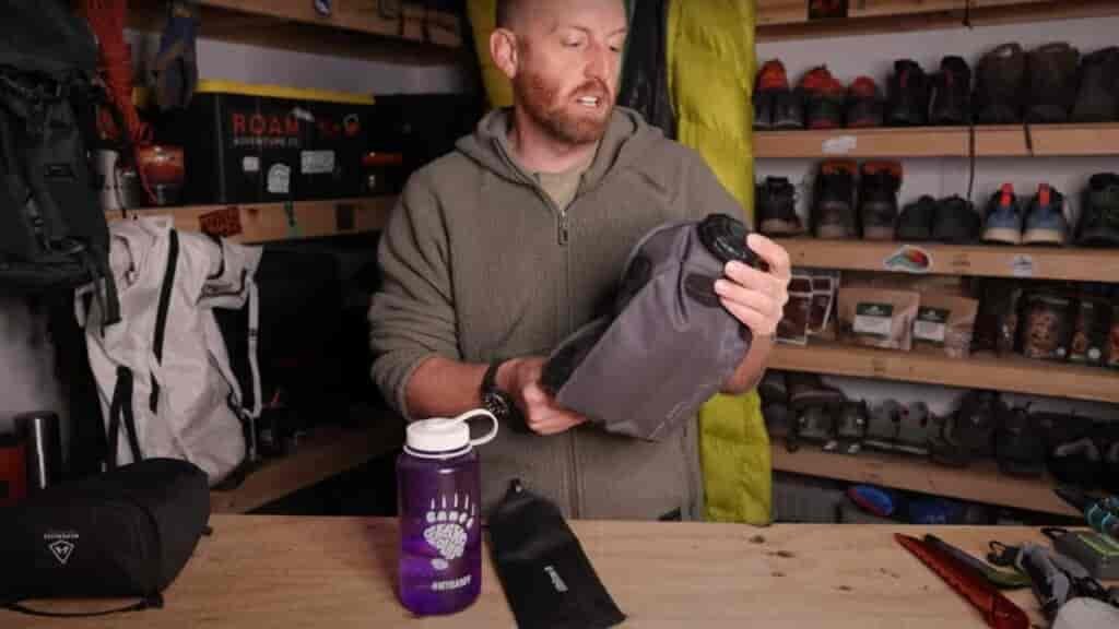 Water set up:  Nalgene, Watercell kept us hydrated at all times during our Grand Canyon winter backpacking adventure