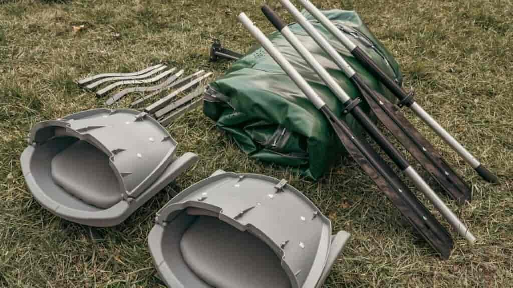 Outcast Striker Fishing Raft Review: Assembly was easy!