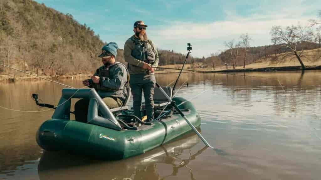 Outcast Sporting Gear Striker Raft doesn't have a frame