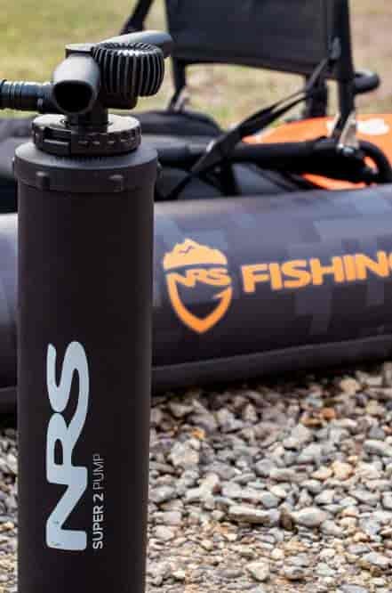The pump is very powerful and it takes no time to inflate the Pike!