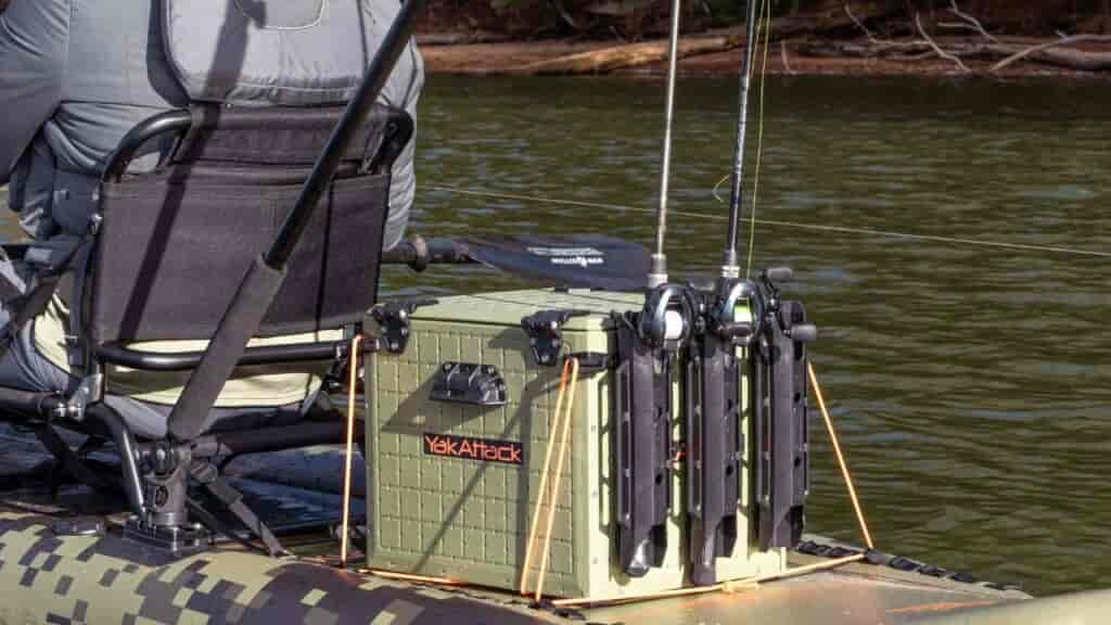 The NRS Kuda had a lot of flat deck space for gear.  