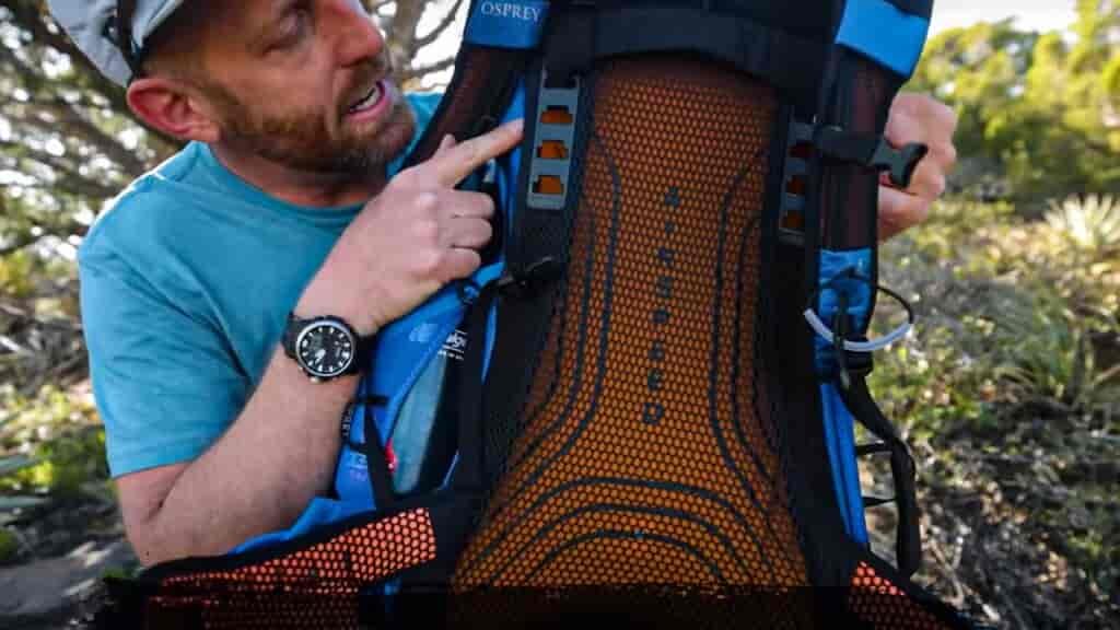 The Exos 48 yoke system is simple and that simplicity reduces weight.
