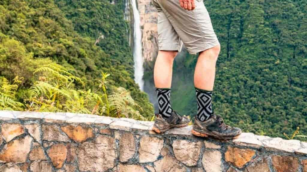 Socks are key to keeping your feet happy and are a key element of the hiking clothes you need.