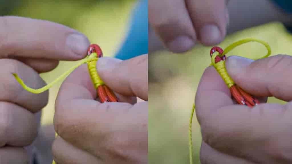 Alberto knot - Step 5