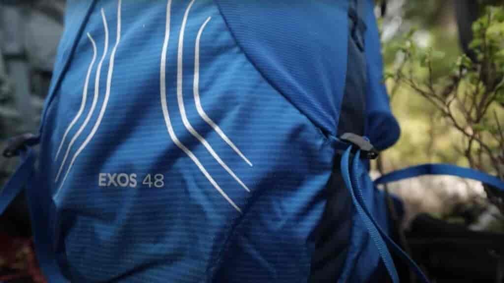Osprey Exos 48 review by Eric Hanson of Epic Trails and BackpackingTV