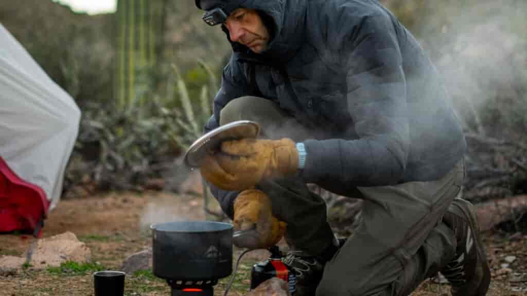 A quick morning recipe and a coffee helped us warm up fast.