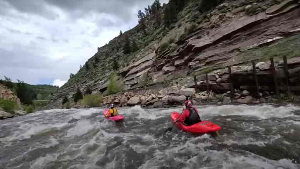 Lots of on water events at the GoPro Mountain Games