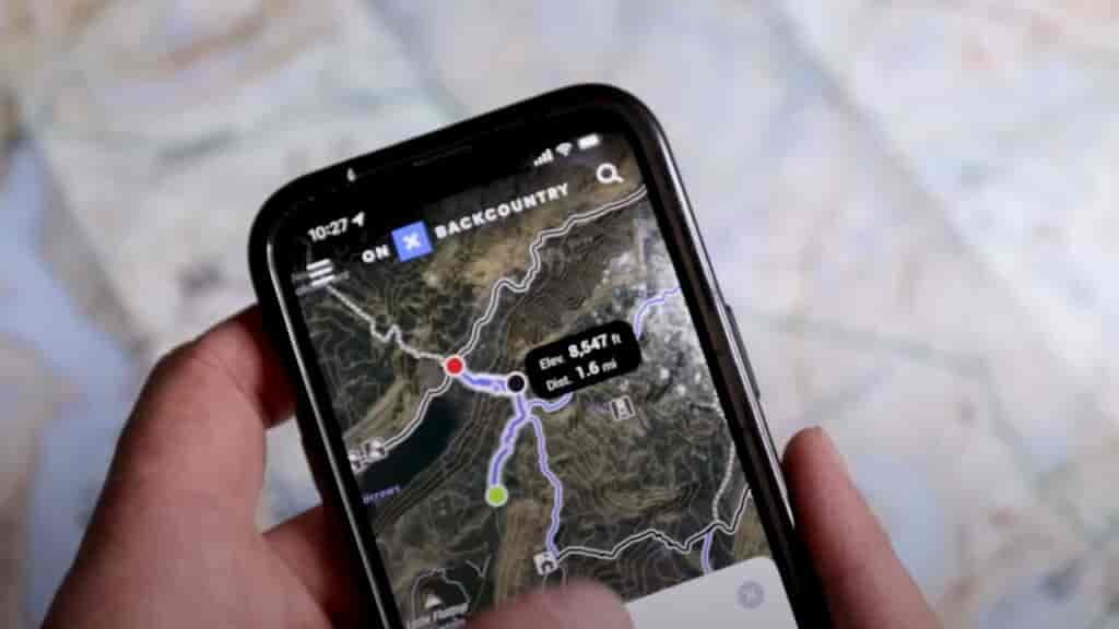 onX Backcountry is the app I use most often.