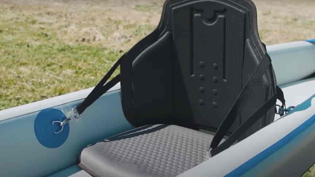 Both these kayaks have raised seats.  Thats good!