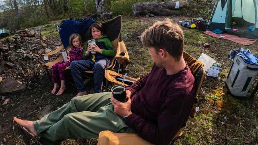 If you notice the kid's faces, you KNOW that Nick is in need of this coffee...