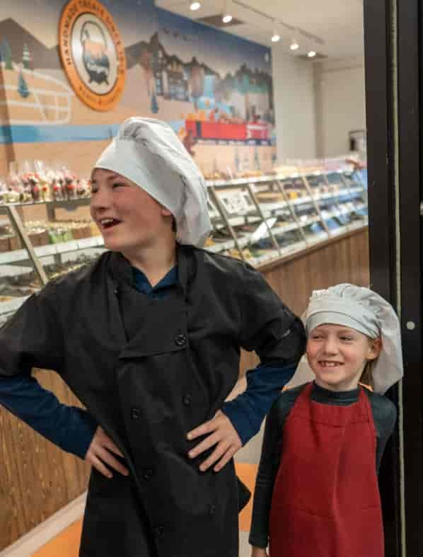 Take the kids to a candy store and let them loose.  