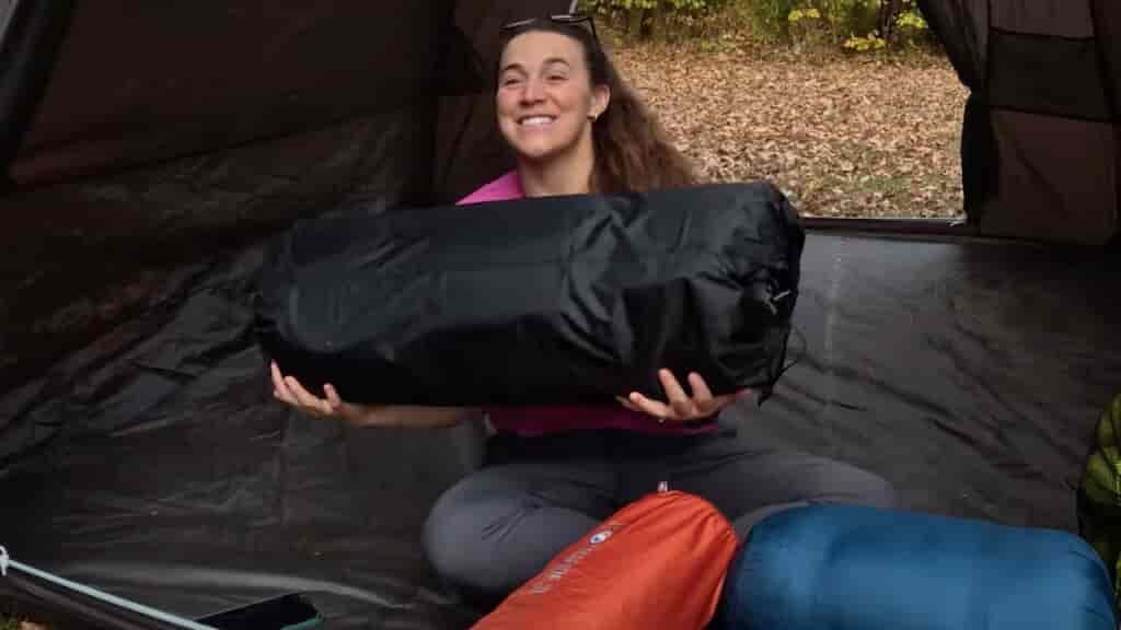 The Zenbivy system is big.  Good for car camping but not so great for hiking in to the backcountry.