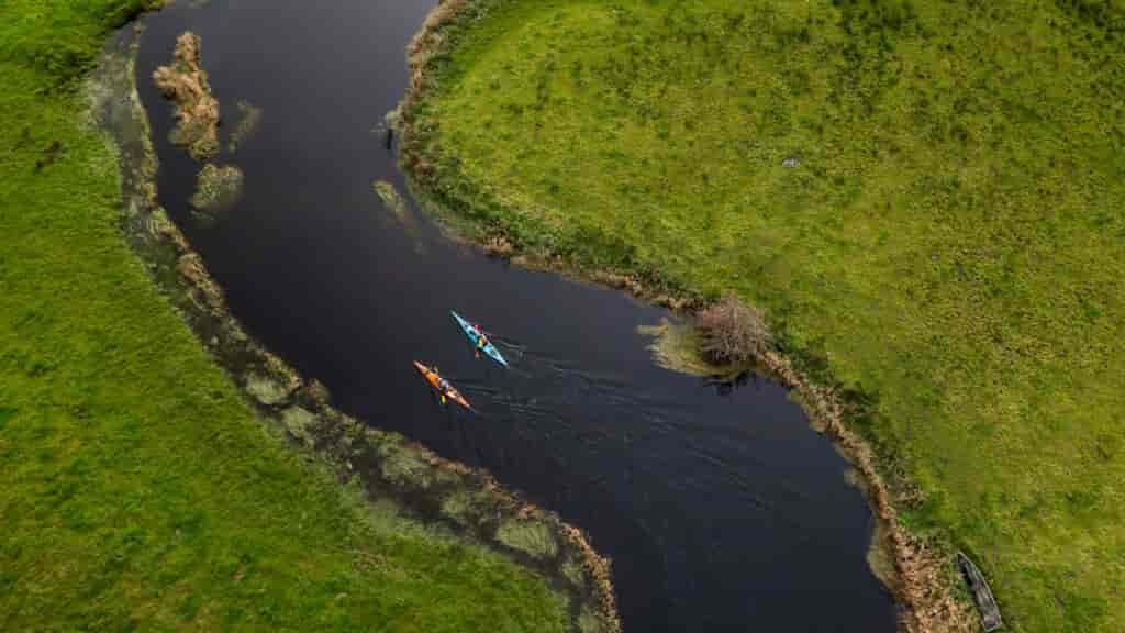 I paddled ocean and river with this kayak and it did well on all waters... but it loves the open sea!