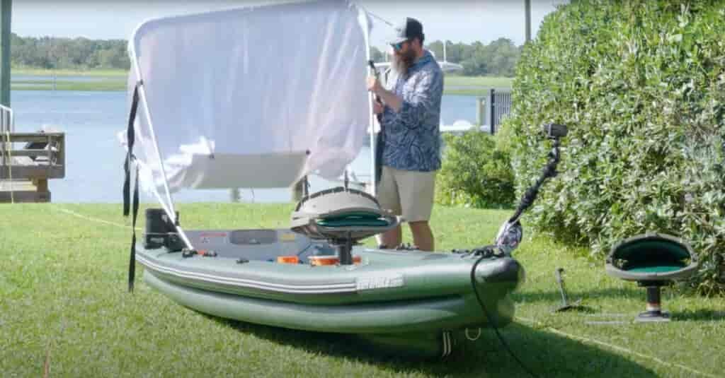 sea eagle fishskiff 16 canopy