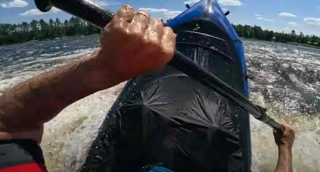 Alpacka Packraft on Ottawa River