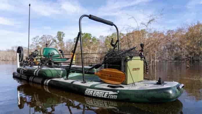 inflatable fishing boat