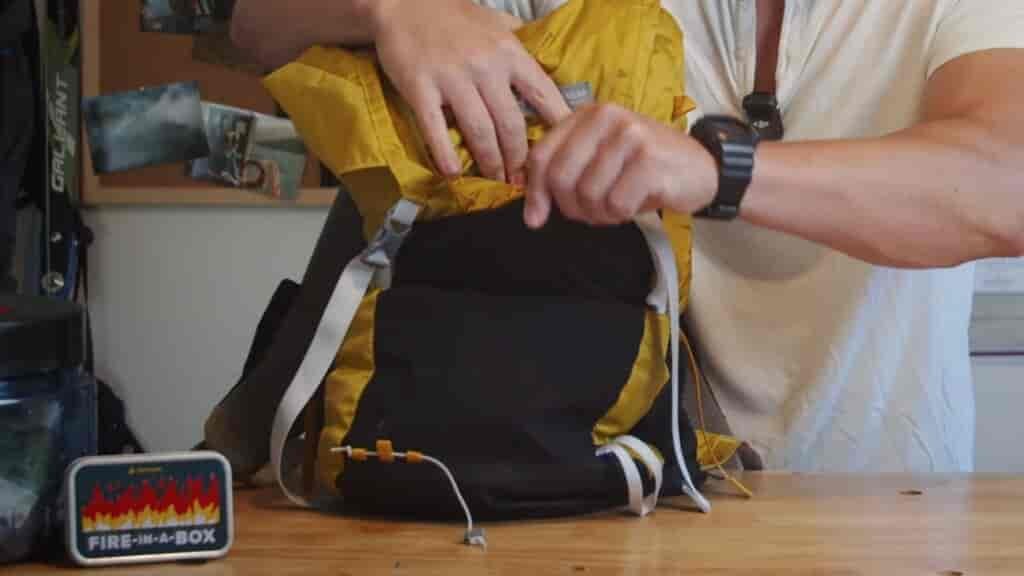 gossamer gear Loris 25 back support