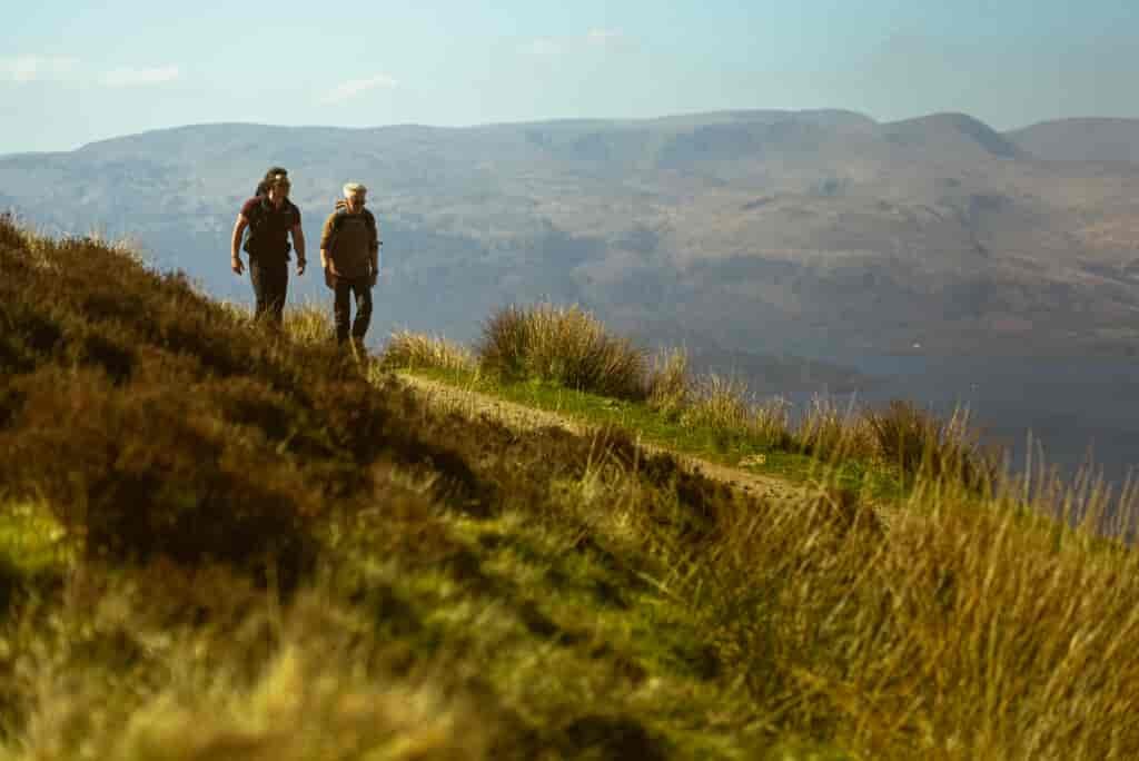 Scotland West Highland Way, walking the trail