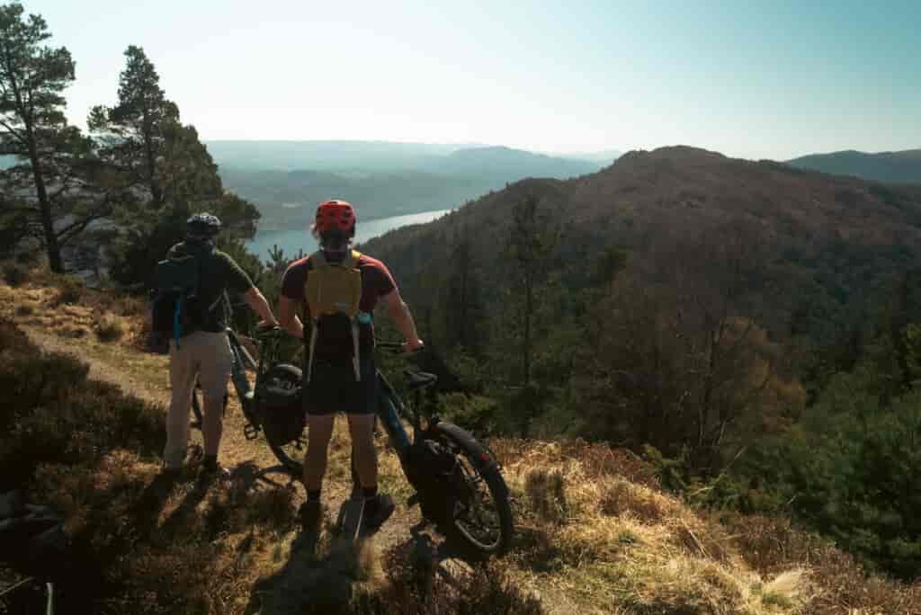 biking west highland way trail