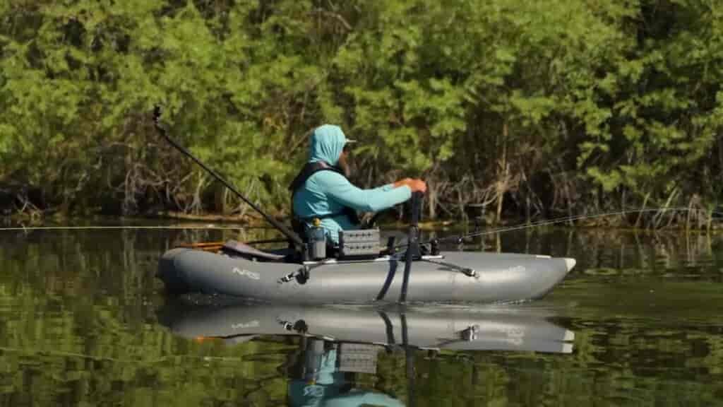 Jameson rowing the NRS Oxbow