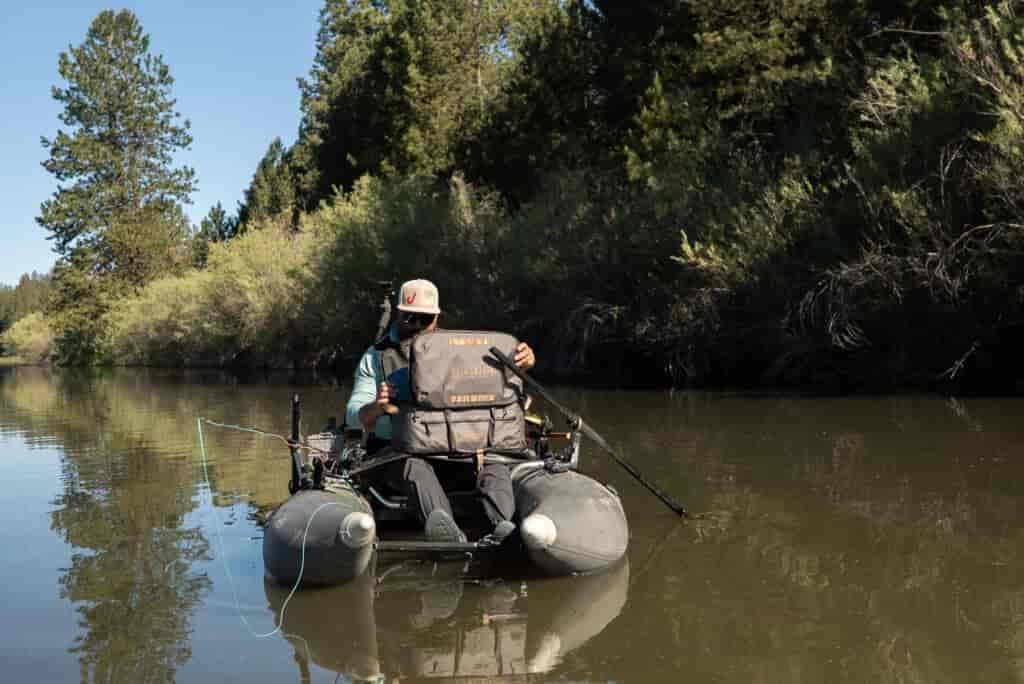 NRS oxbow 85 single person fishing raft review