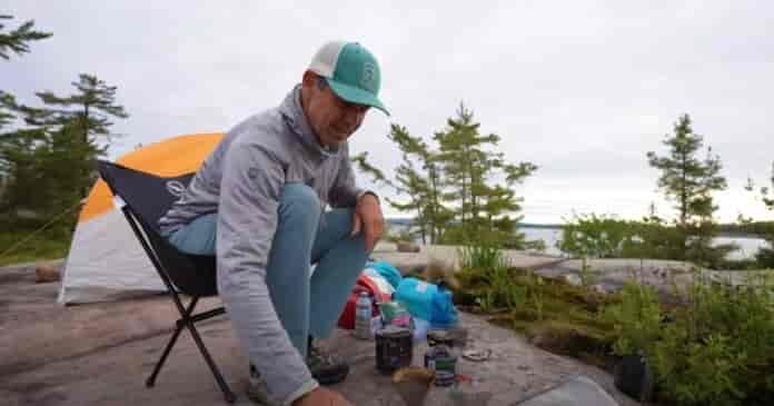 kayak camping Georgian Bay