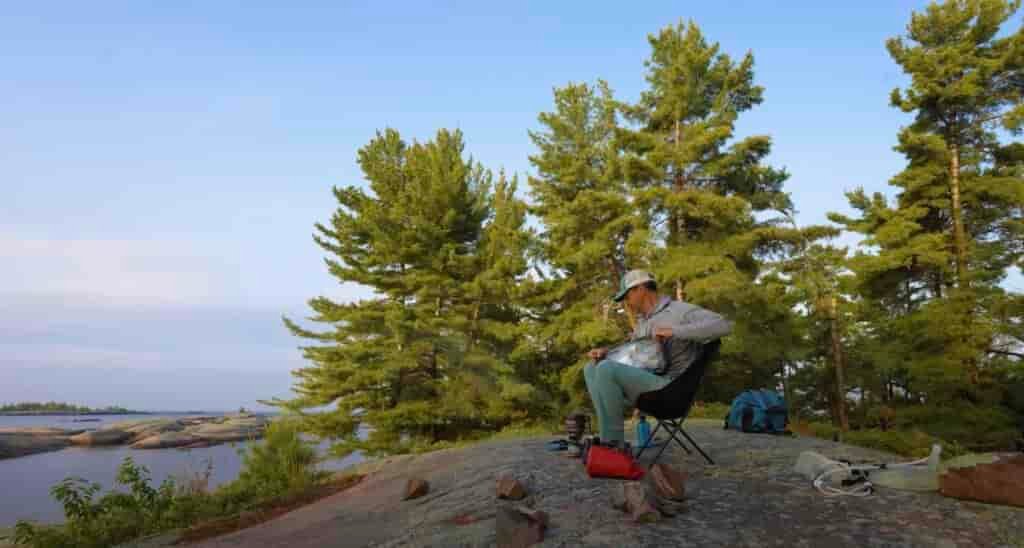camping georgian bay kayak touring ken whiting