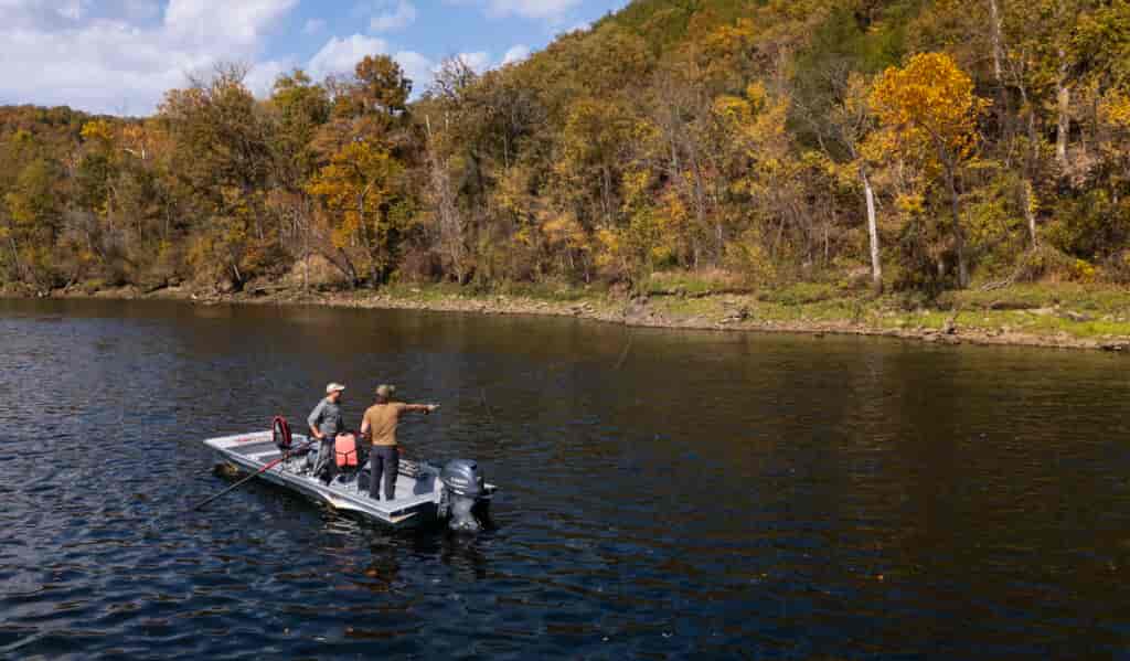 fly fishing on the white river